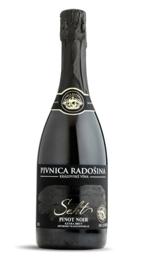 Sekt Radošina, Pinot Noir, extra brut 2022, 0,75 l